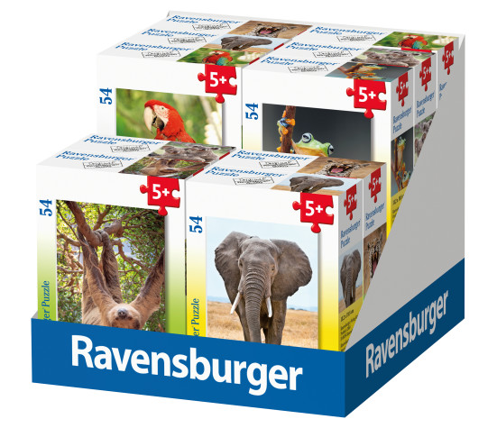 Ravensburger Mini-Puzzle 54 pc Exotic Animals