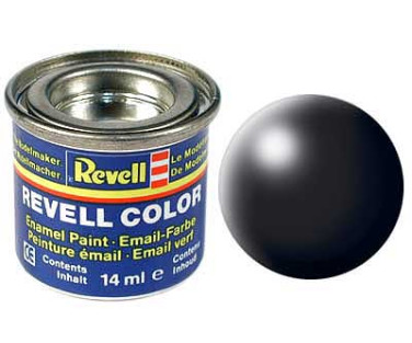 Revell Email Paint Black Solid Silk Matt