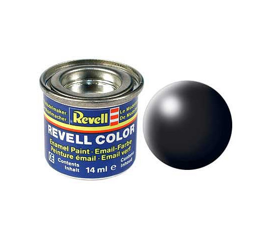 Revell Email Paint Black Solid Silk Matt