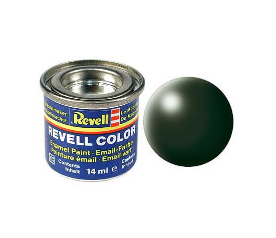 Revell Email Paint Dark Green Solid Silk Matt