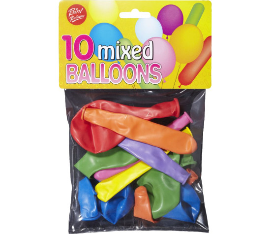 Viborg õhupallid mix 10 tk