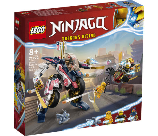 LEGO Ninjago Sora muudetav robot-võidusõidumasin