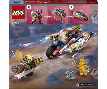 LEGO Ninjago Sora muudetav robot-võidusõidumasin
