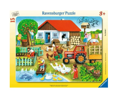 Ravensburger suur plaatpusle 15 tk Talu