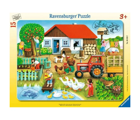 Ravensburger suur plaatpusle 15 tk Talu