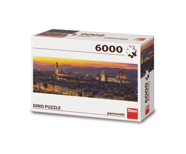 Dino Panoramic Puzzle 6000 tk Golden Firenze