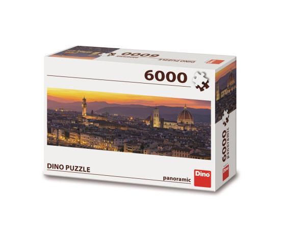 Dino Panoramic Puzzle 6000 tk Golden Firenze