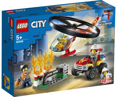 LEGO City Fire Helicopter Response