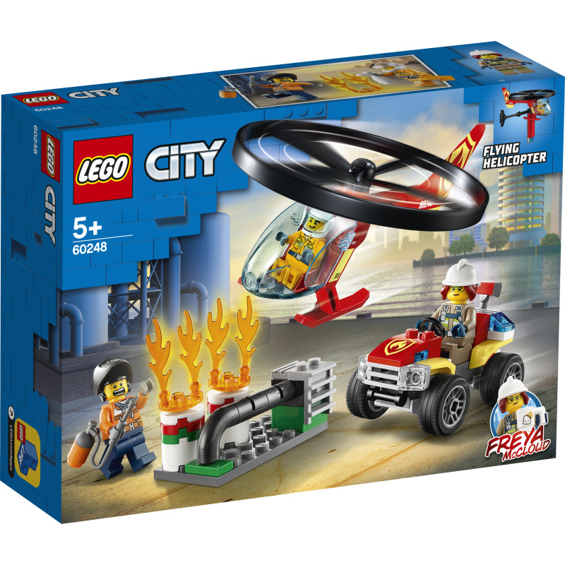 LEGO City Fire Helicopter Response