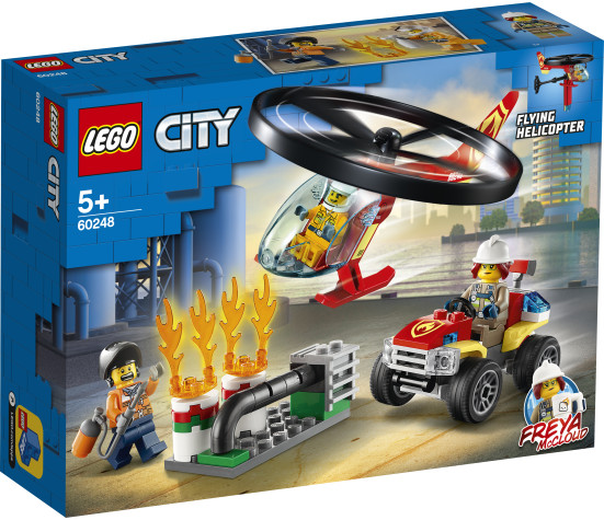 LEGO City Fire Helicopter Response