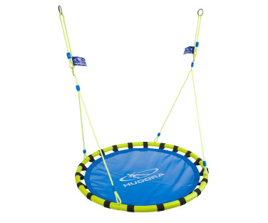 HUDORA Nest Swing Blue-Yellow 120 cm