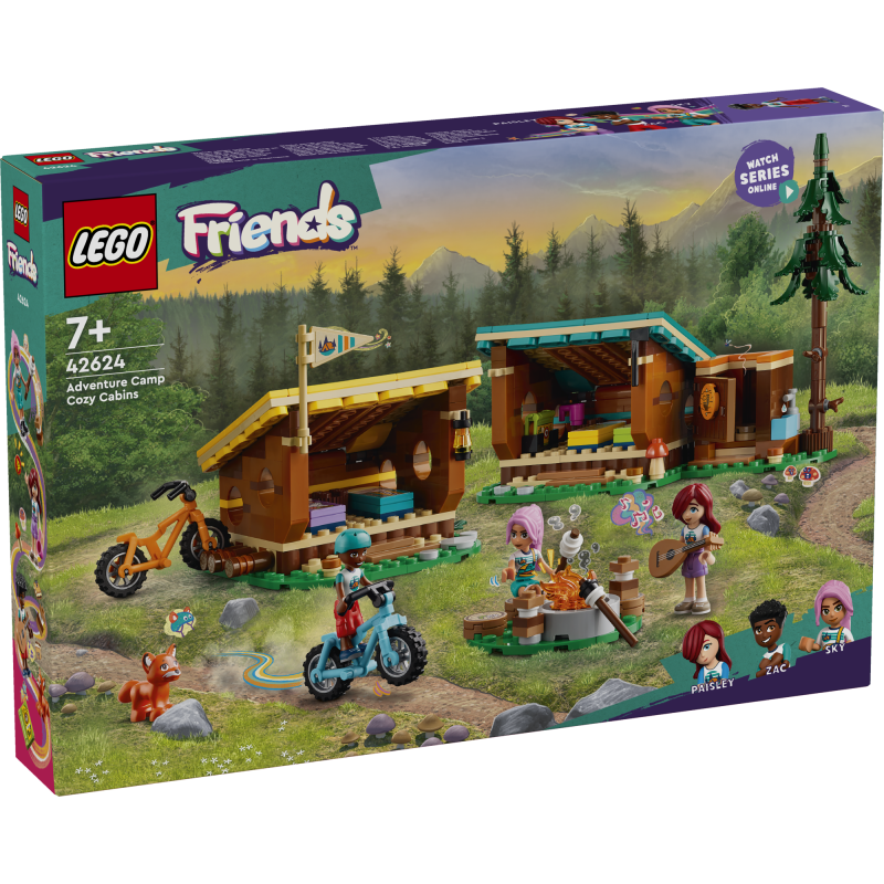 LEGO Friends Seikluslaagri mugavad majakesed