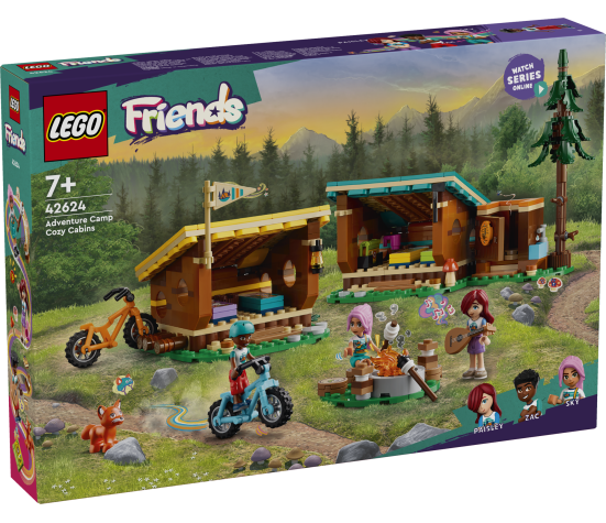 LEGO Friends Seikluslaagri mugavad majakesed