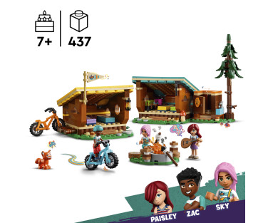 LEGO Friends Seikluslaagri mugavad majakesed