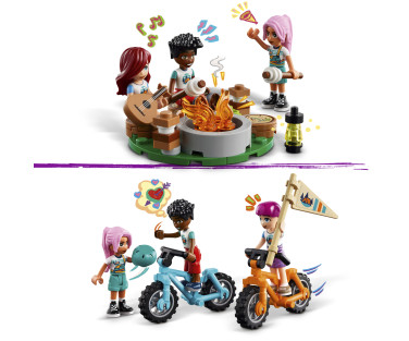 LEGO Friends Seikluslaagri mugavad majakesed