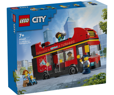 LEGO City Red Double-Decker Sightseeing Bus