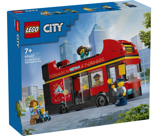 LEGO City Red Double-Decker Sightseeing Bus