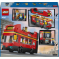 LEGO City Red Double-Decker Sightseeing Bus