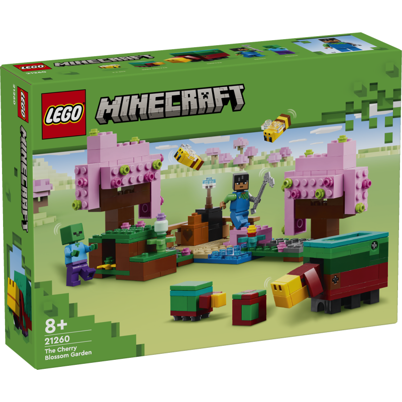 LEGO Minecraft Kirsiõites aed