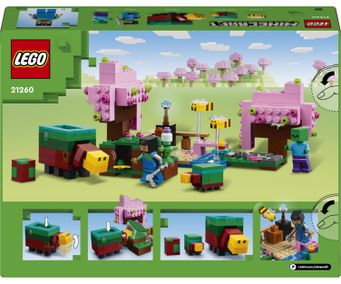 LEGO Minecraft The Cherry Blossom Garden