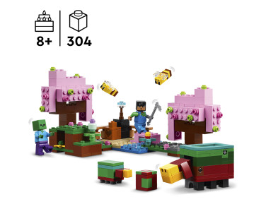 LEGO Minecraft The Cherry Blossom Garden