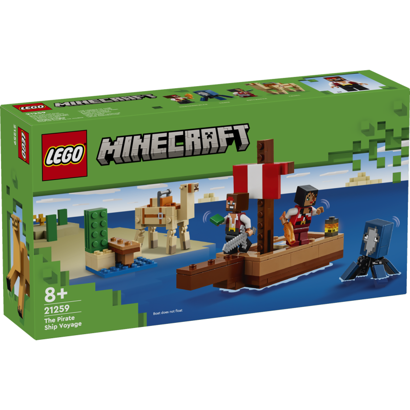 LEGO Minecraft The Pirate Ship Voyage