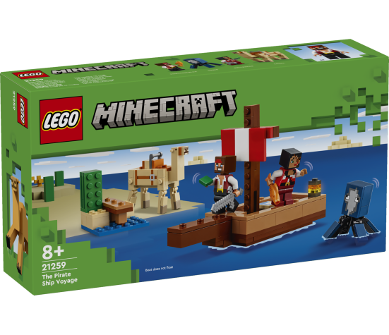 LEGO Minecraft The Pirate Ship Voyage