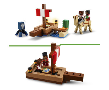 LEGO Minecraft The Pirate Ship Voyage