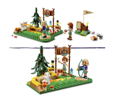 LEGO Friends Seikluslaagri vibulaskmisrada