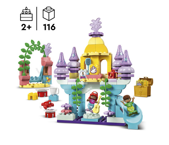 LEGO DUPLO Ariel's Magical Underwater Palace