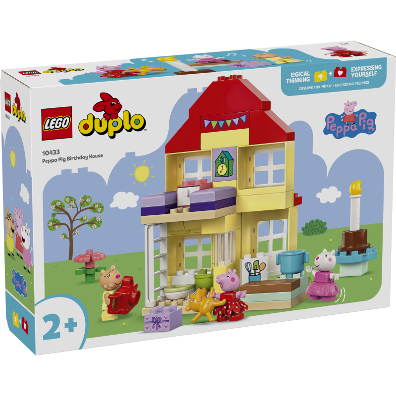 LEGO DUPLO Põrsas Peppa Sünnipäevamaja