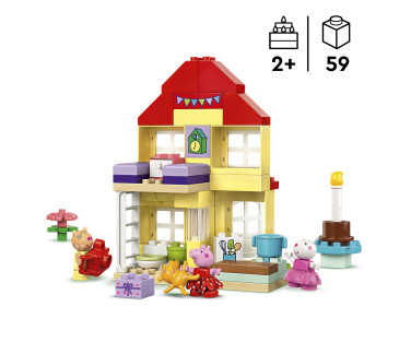 LEGO DUPLO Põrsas Peppa Sünnipäevamaja