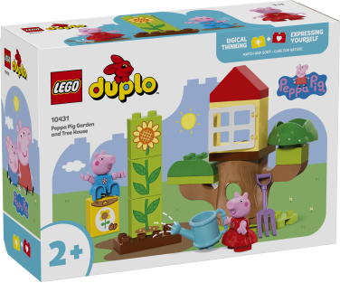 LEGO DUPLO Põrsas Peppa Aed ja puumaja