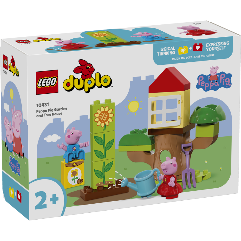 LEGO DUPLO Põrsas Peppa Aed ja puumaja