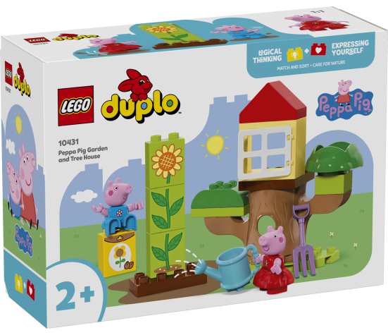 LEGO DUPLO Põrsas Peppa Aed ja puumaja