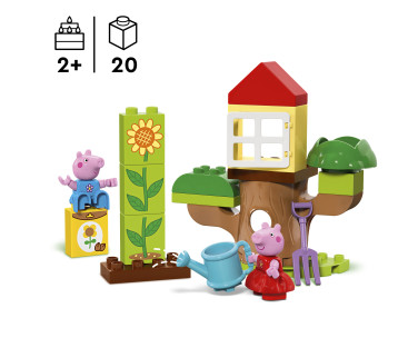 LEGO DUPLO Peppa Pig Garden and Tree House