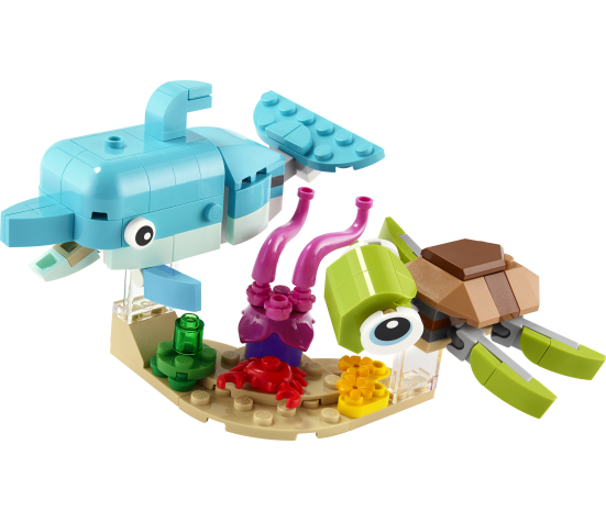 LEGO Creator Delfiin ja kilpkonn