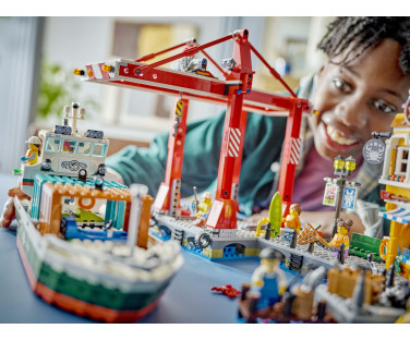 LEGO City Seaside Harbour with Cargo Ship