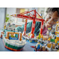 LEGO City Meresadam koos kaubalaevaga