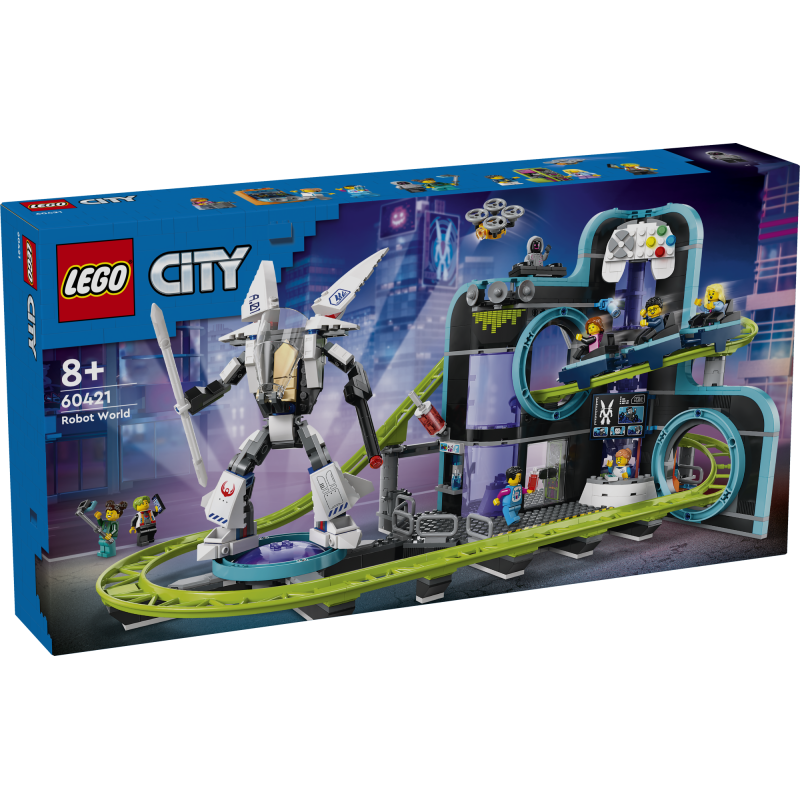 LEGO City Robot World Roller-Coaster Park