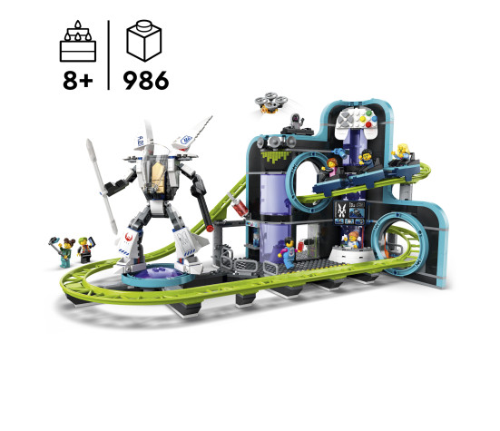 LEGO City Robot World Roller-Coaster Park