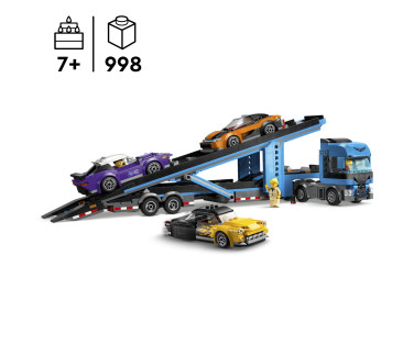 LEGO City Autoveok koos sportautodega