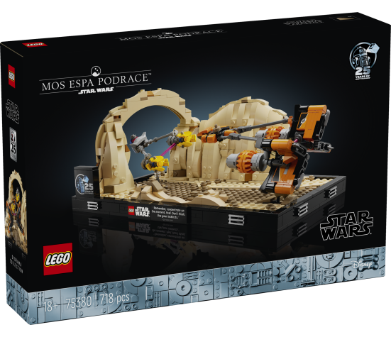 LEGO Star Wars Mos Espa Podrace Diorama