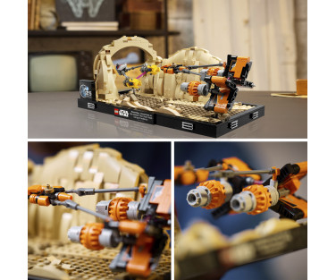 LEGO Star Wars Mos Espa Podrace Diorama