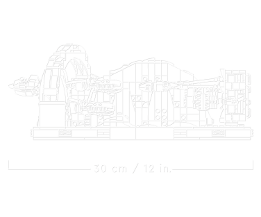 LEGO Star Wars Mos Espa Podrace Diorama