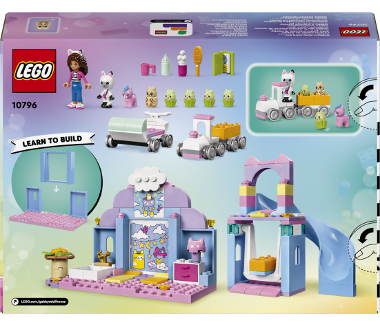 LEGO Gabby´s Dollhouse Gabby kassikeste päevahoid