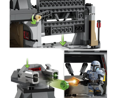 LEGO Star Wars Paz Vizsla and Moff Gideon Battle