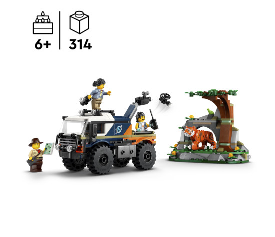 LEGO City Džungliuurija maastur
