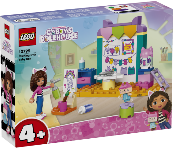 LEGO Gabby´s Dollhouse Crafting with Baby Box