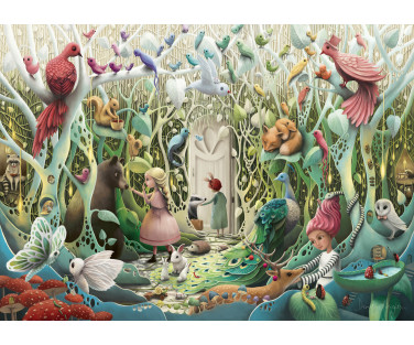 Ravensburger Puzzle 1000 pc Secret Garden